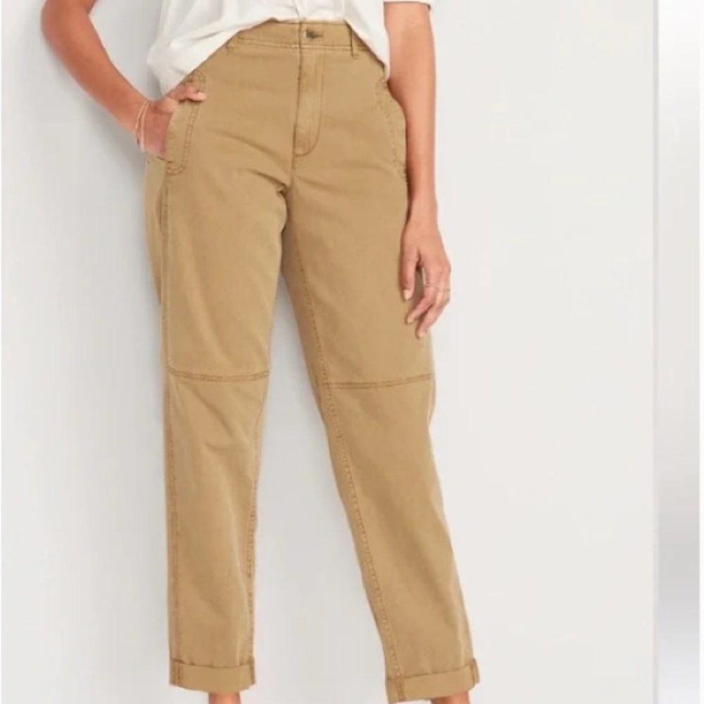 Old Navy High Waisted Slouchy Balloon Workwear Pants